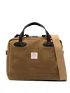 Filson Rugged Twill Cotton Holdall In 240 Dark Tan