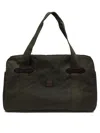 Filson Tin Cloth Medium Duffle Bag In Black