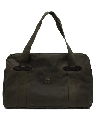 Filson Tin Cloth Medium Tote Bag In Brown