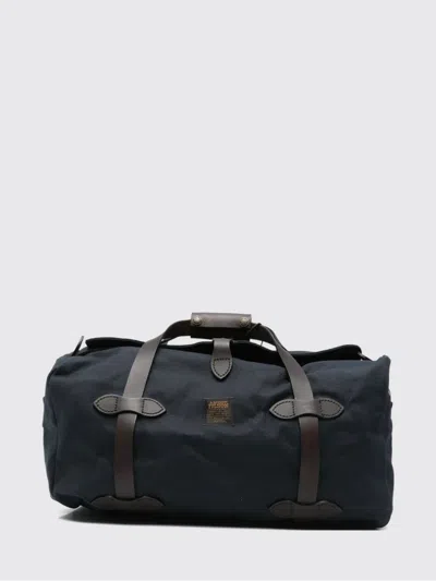 Filson Cotton Rugged Twill Duffle Bag In Black