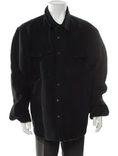 Pre-owned Filson Trucker Jacket In Black