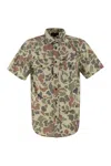 Filson Twin Lakes - Shirt With Camouflage Patch Pockets In Military Green