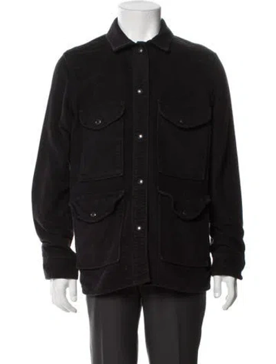 Pre-owned Filson Utility Jacket In Black
