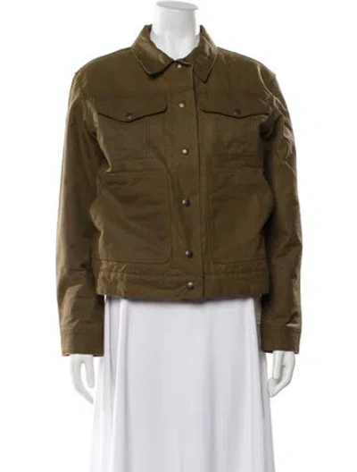 Pre-owned Filson Utility Jacket In Green