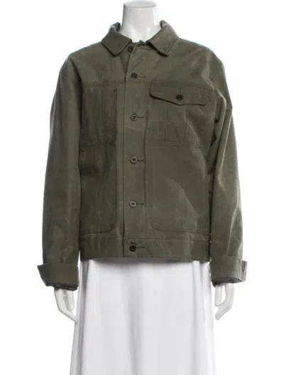 Pre-owned Filson Utility Jacket In Green
