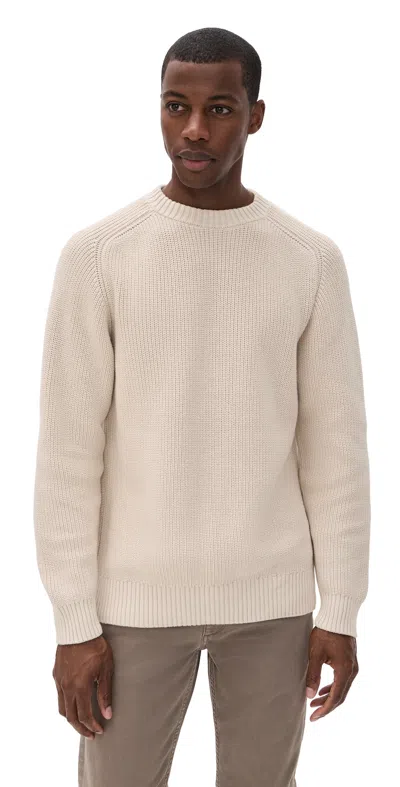 Filson Vintage Cotton Crew Neck Sweater Natural In Neutral