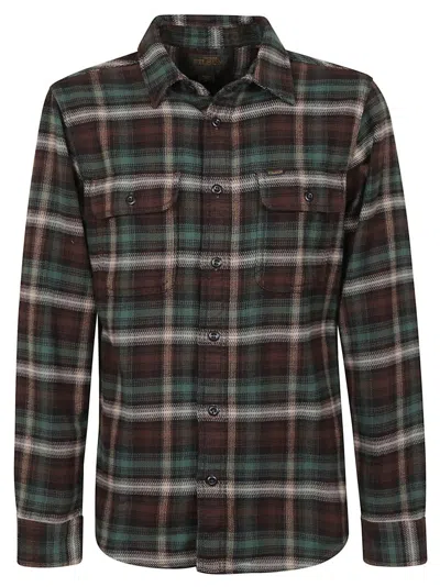 Filson Vintage Flannel Work Shirt In Multi