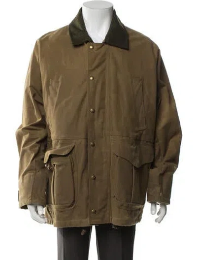 Pre-owned Filson Virgin Wool Utility Jacket In Neutrals