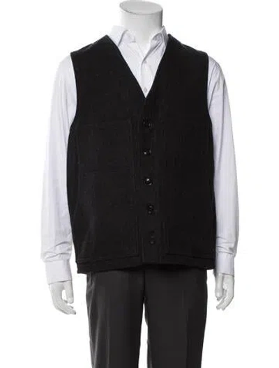 Pre-owned Filson Virgin Wool Vest In Gray