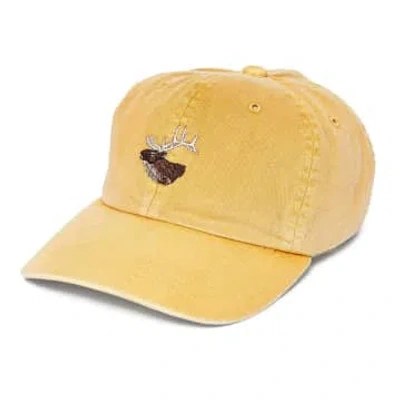 Filson Washed Low Profile Logger Cap In Yellow