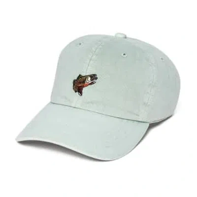 Filson Washed Low Profile Logger Cap In Green