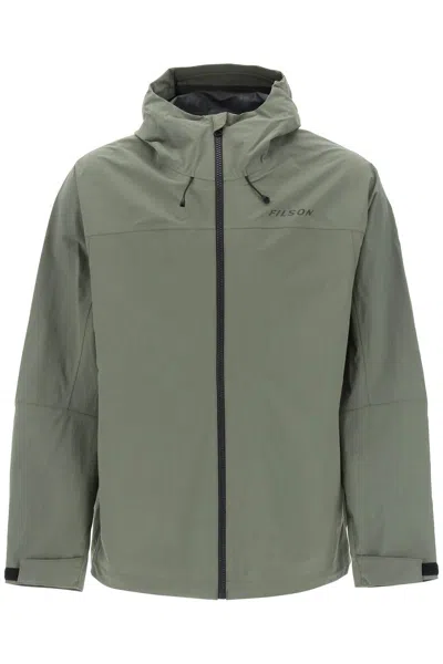 Filson Swiftwater Zipped Hooded Jacket In Green