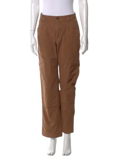 Pre-owned Filson Wide Leg Pants In Brown