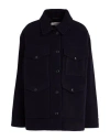 Filson Woman Jacket Midnight Blue Size M Wool