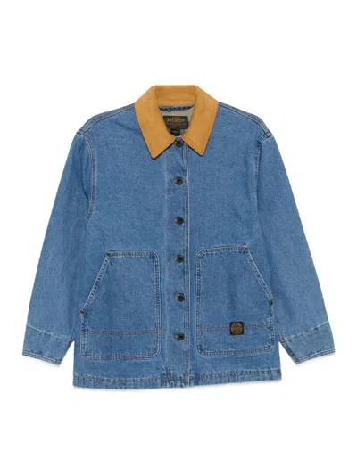 Filson Women's Essential Denim Jacket In Denim Blue