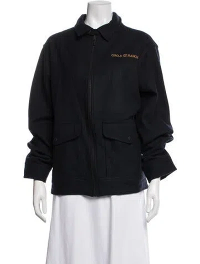 Pre-owned Filson Wool Jacket In Black/blue