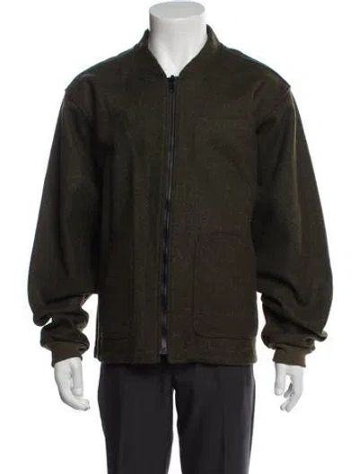 Pre-owned Filson Wool Jacket In Green