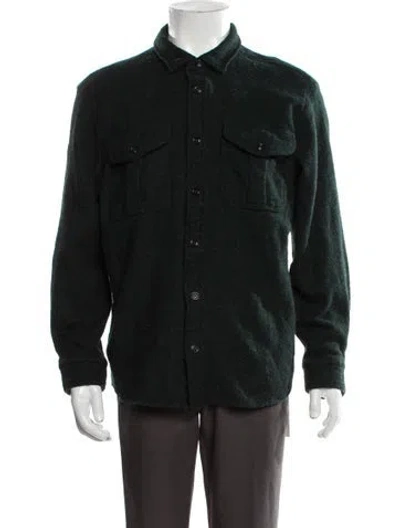 Pre-owned Filson Wool Jacket In Green