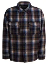 Filson Wool Overshirt Jacket In Blue