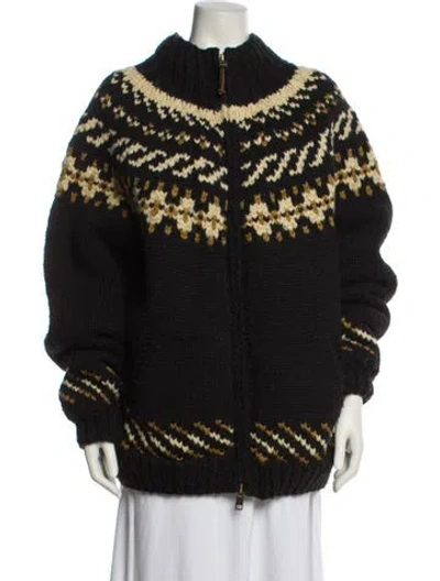 Pre-owned Filson Wool Printed Jacket In Black