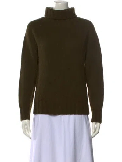 Pre-owned Filson Wool Turtleneck Sweater In Green