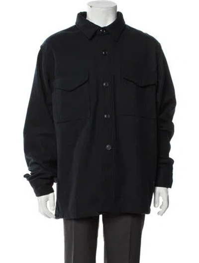 Pre-owned Filson Wool Utility Jacket In Black