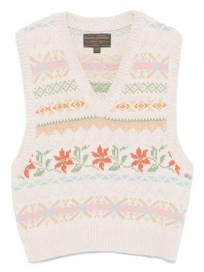 Filson W`s 3gg Jacquard Fairisle Waistcoat