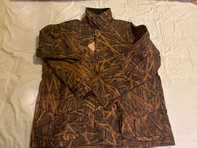 Pre-owned Filson X Mossy Oak Camo Upland Coat Shelter Waterfowl Hunting Jacket Men's M In Multicolor