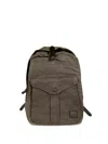 Filson Tin Cloth Journeyman Backpack Otter Green In Green