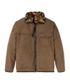 Filson Reversible Pile Fleece Jacket Clothing In Brown