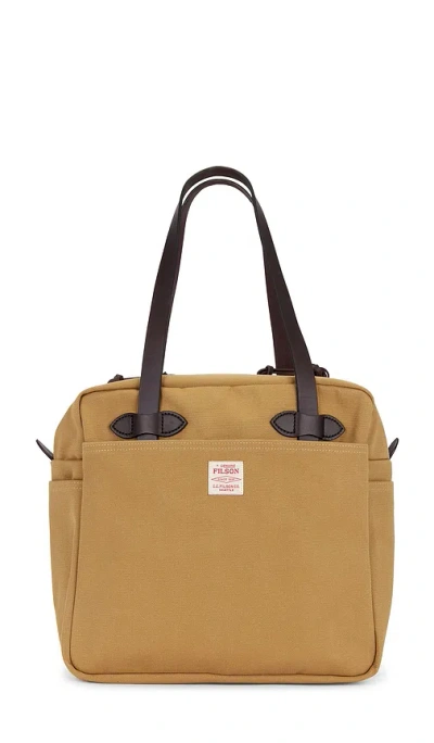 Filson Zipper Tote Bag In Brown