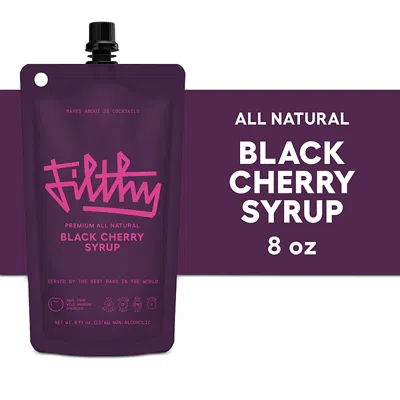 Filthy Black Cherry Syrup In Purple
