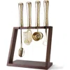 Final Touch 4 Piece Bar Tool Set With Stand In Gold