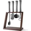 Final Touch 4 Piece Bar Tool Set With Stand In Silver