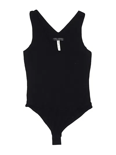Pre-owned Final Touch Bodysuit In Black
