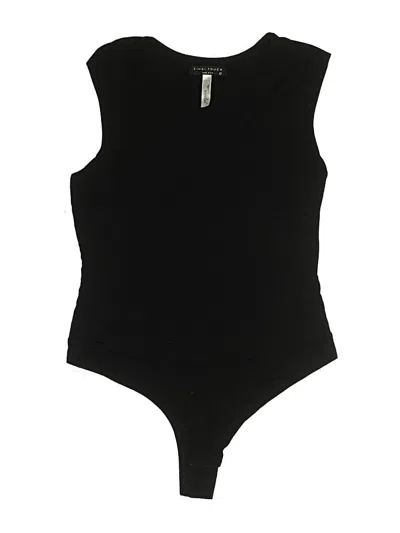 Pre-owned Final Touch Bodysuit In Black