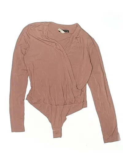 Pre-owned Final Touch Bodysuit In Brown