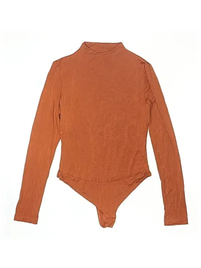 Pre-owned Final Touch Bodysuit In Brown