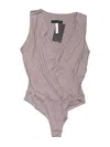 Final Touch Bodysuit In Gray