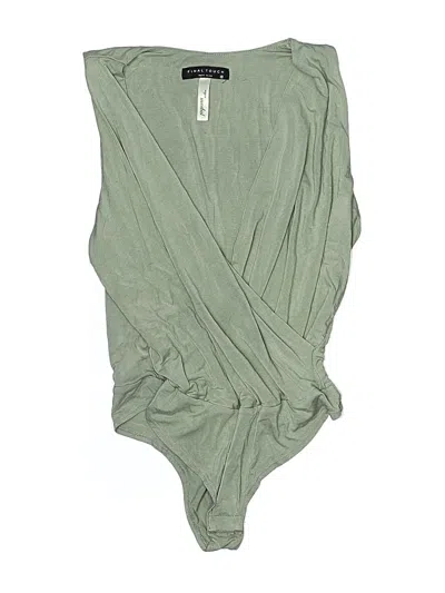 Pre-owned Final Touch Bodysuit In Green