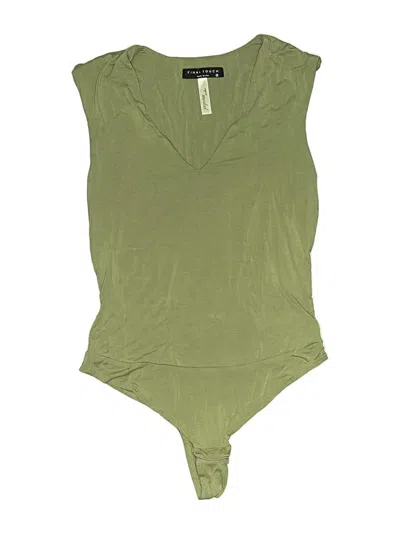 Pre-owned Final Touch Bodysuit In Green