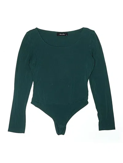 Pre-owned Final Touch Bodysuit In Teal