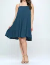 Final Touch Camila Dress In Teal In Blue
