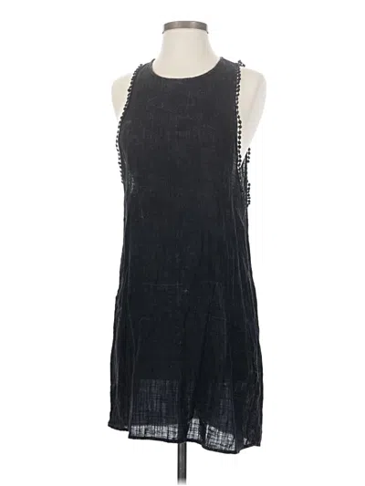 Pre-owned Final Touch Casual Dress In Black
