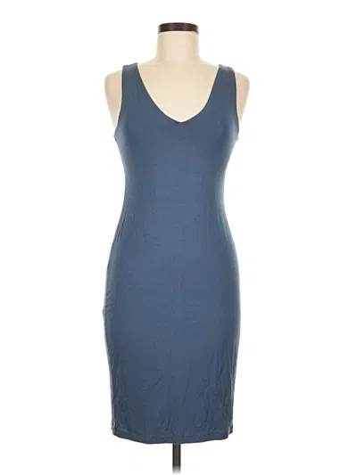 Pre-owned Final Touch Casual Dress In Blue