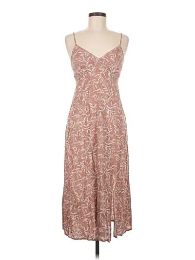 Pre-owned Final Touch Casual Dress In Brown