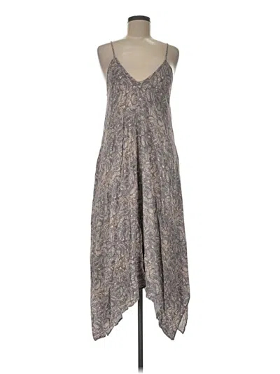 Pre-owned Final Touch Casual Dress In Gray