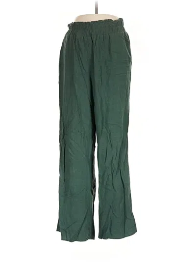 Pre-owned Final Touch Casual Pants In Green