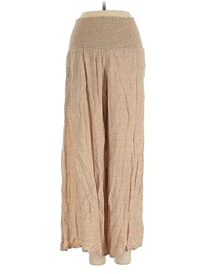 Pre-owned Final Touch Casual Pants In Tan