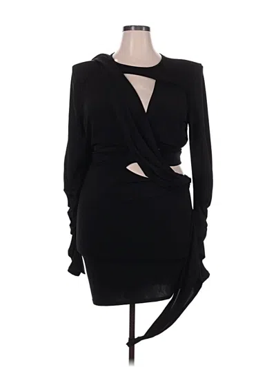 Pre-owned Final Touch Cocktail Dress In Black